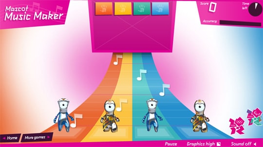 Play the Mascot Music Maker game! - Olympic News