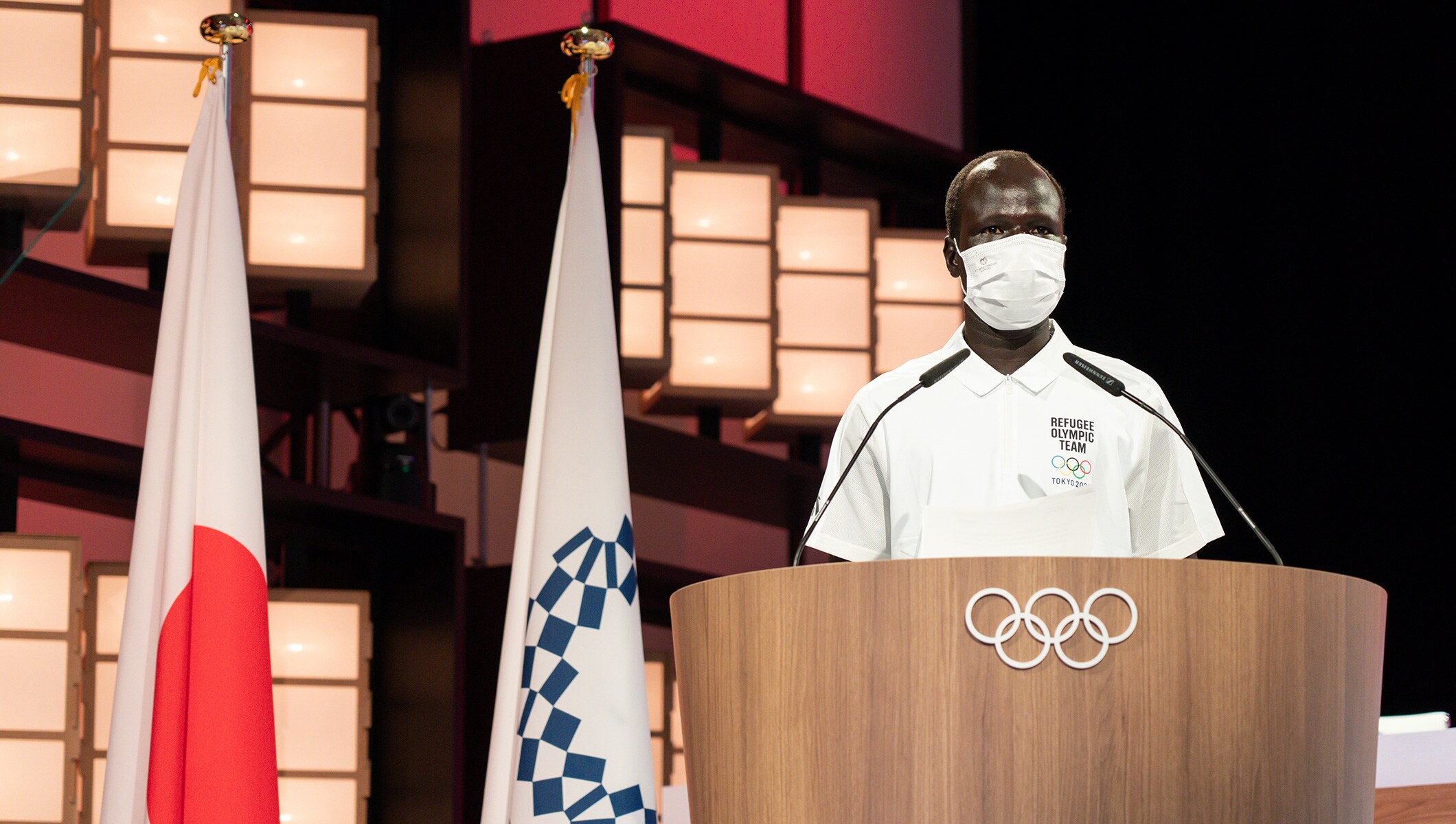 Yiech Pur Biel, Athlete Representative IOC Refugee Olympic Team Tokyo 2020