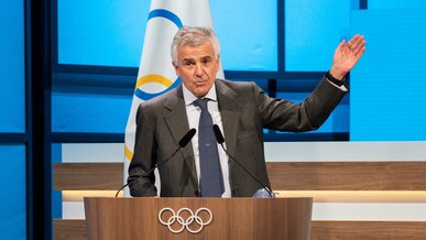 Chair of the International Olympic Committee Coordination Commission for the Beijing 2022 Winter Olympics, Juan Antonio Samaranch during the 139th IOC Session at the CNCC ahead of the XXIV IOC Olympic Winter Games Beijing 2022