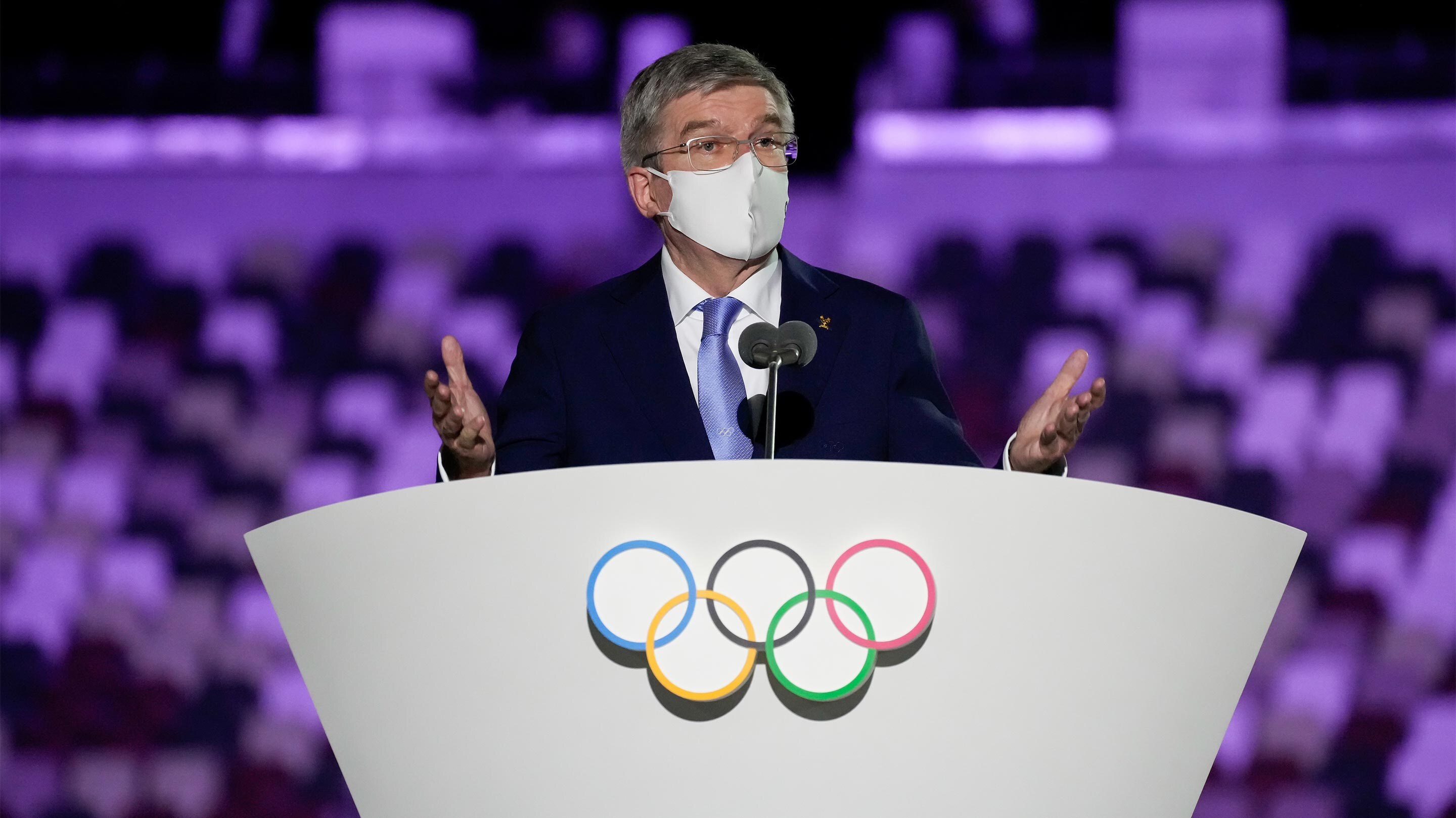 IOC President's speech - Tokyo 2020 Opening Ceremony
