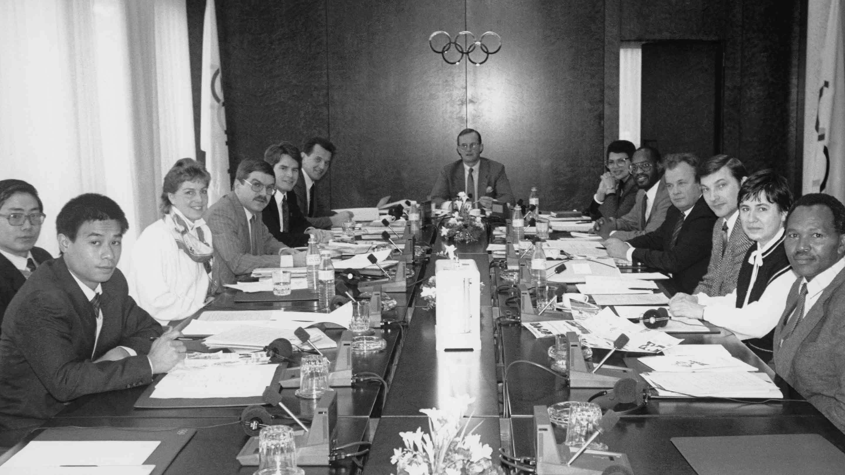 Meeting of the IOC Athletes Commission, 1987