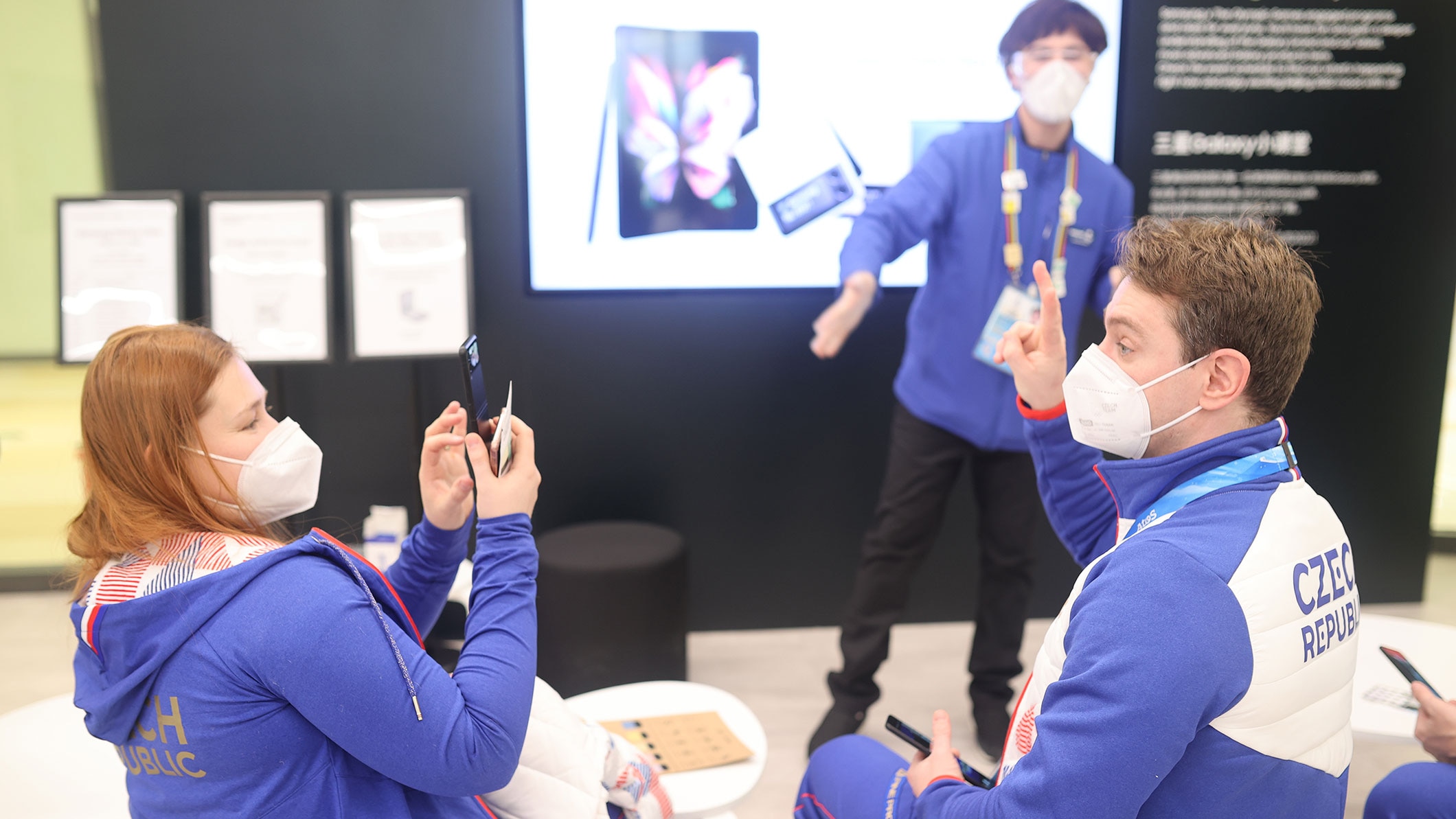 Worldwide Olympic Partner Samsung keeping athletes connected during Beijing 2022 with limited-edition smartphones