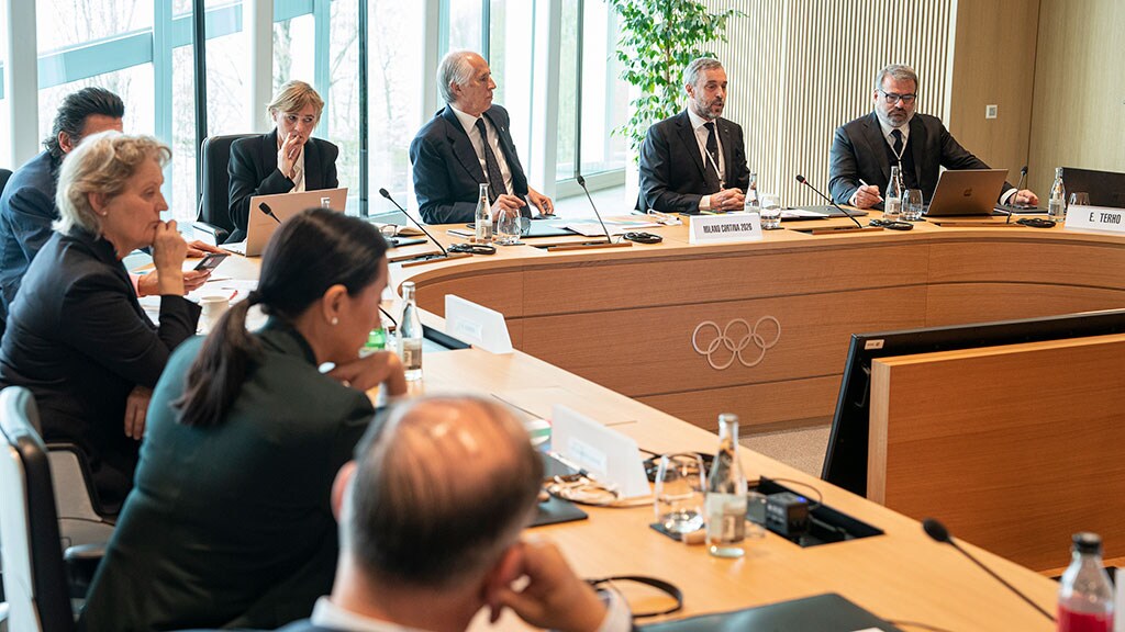 IOC EB hears updates on Paris 2024, Milano Cortina 2026 and Gangwon 2024