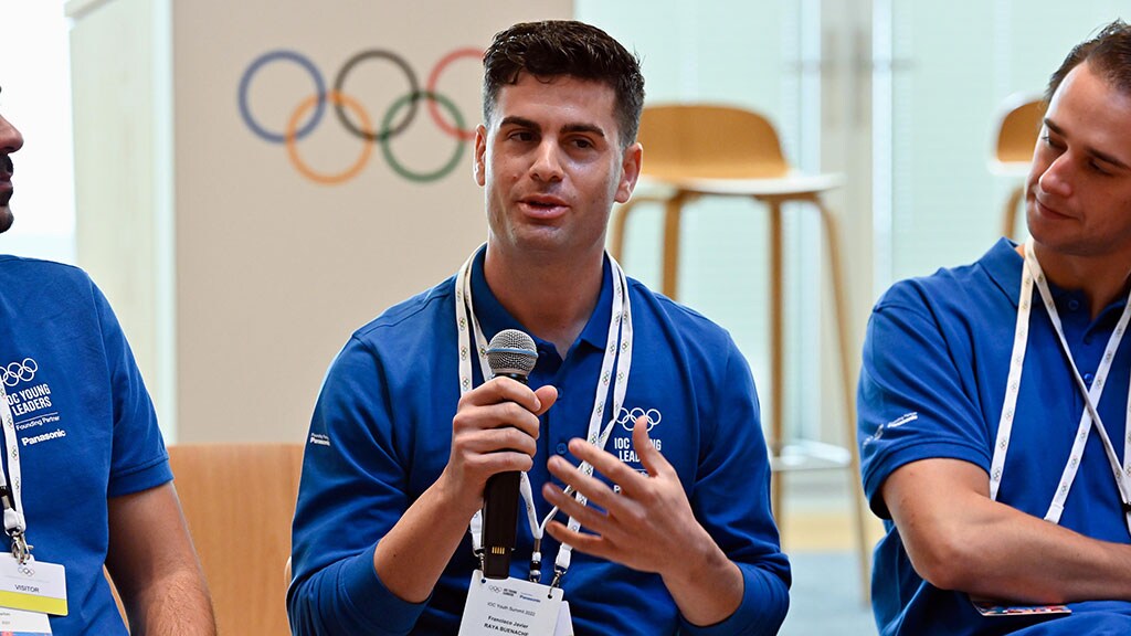 Olympian and IOC Young Leader Javier Raya
