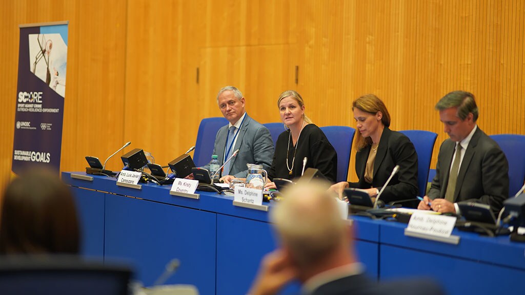 IOC and UNODC highlight sport’s powerful role in youth crime prevention