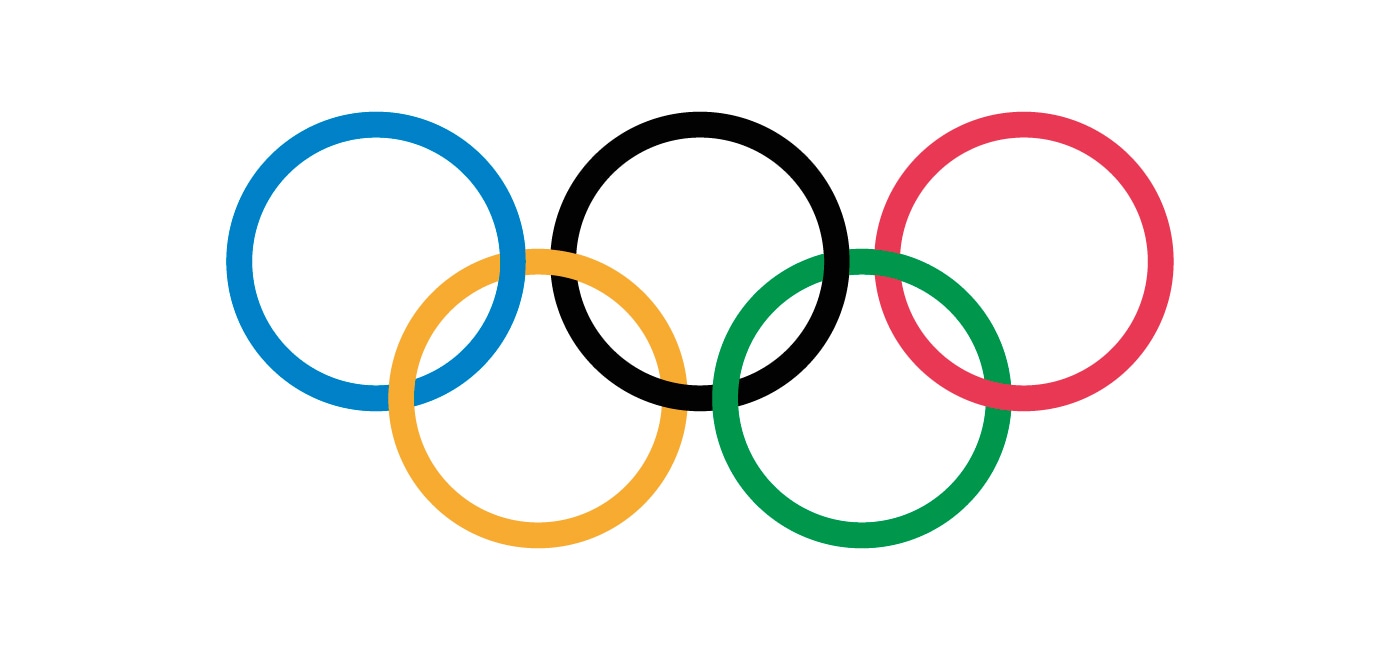 Anneaux Olympiques Symbole Du Mouvement Olympique