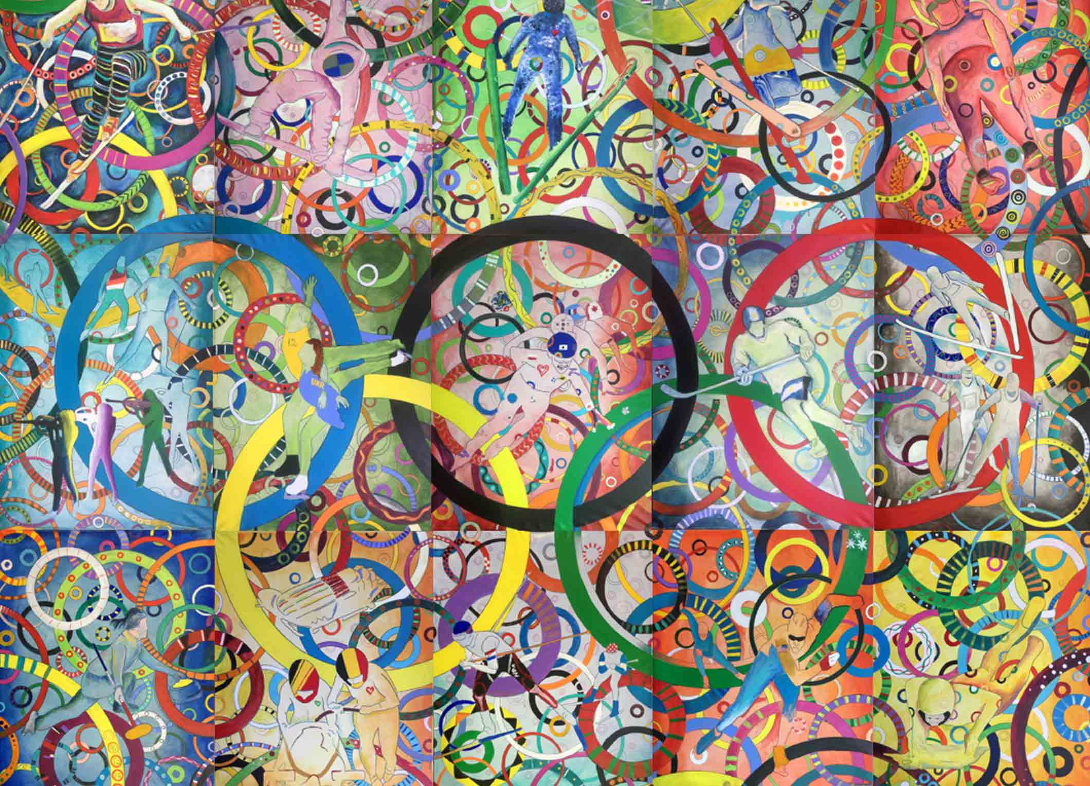 Art olympique Découvrez comment l'art et la culture façonnent le