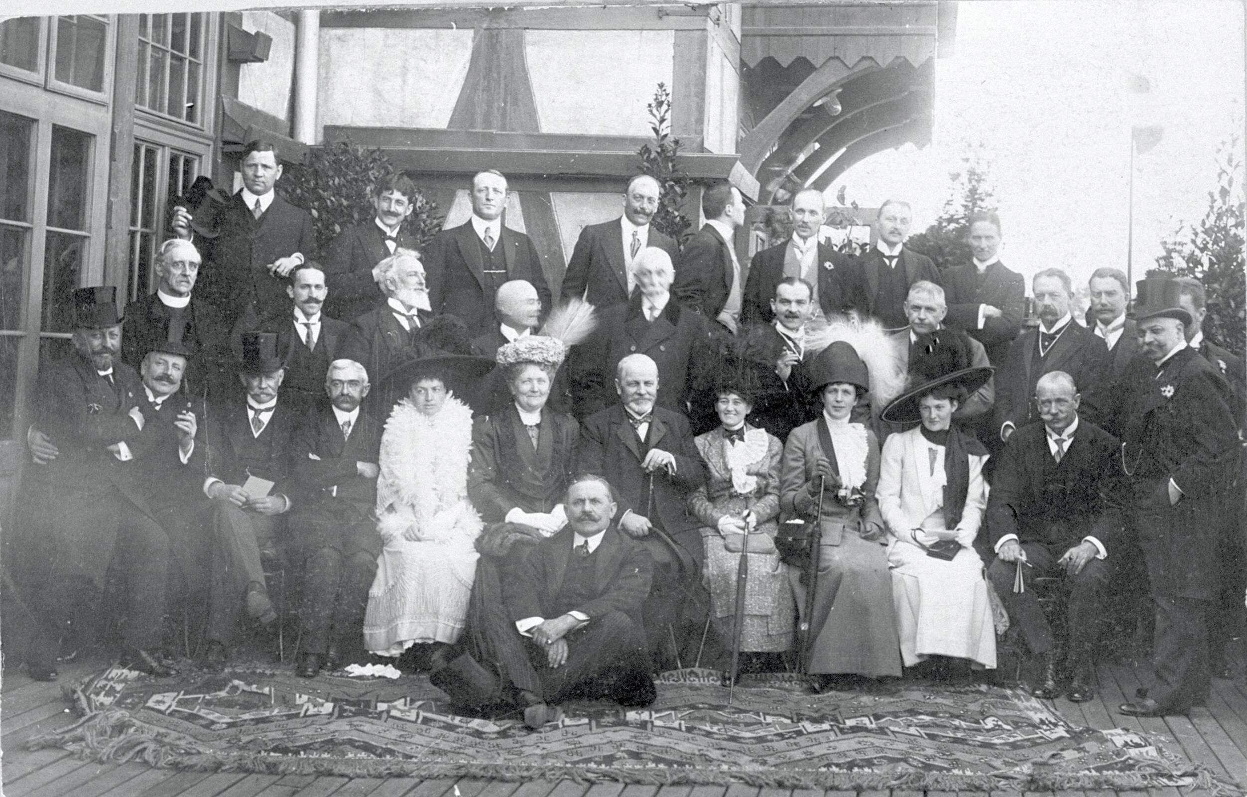  14th IOC Session, Budapest, 1911 - The IOC Members.