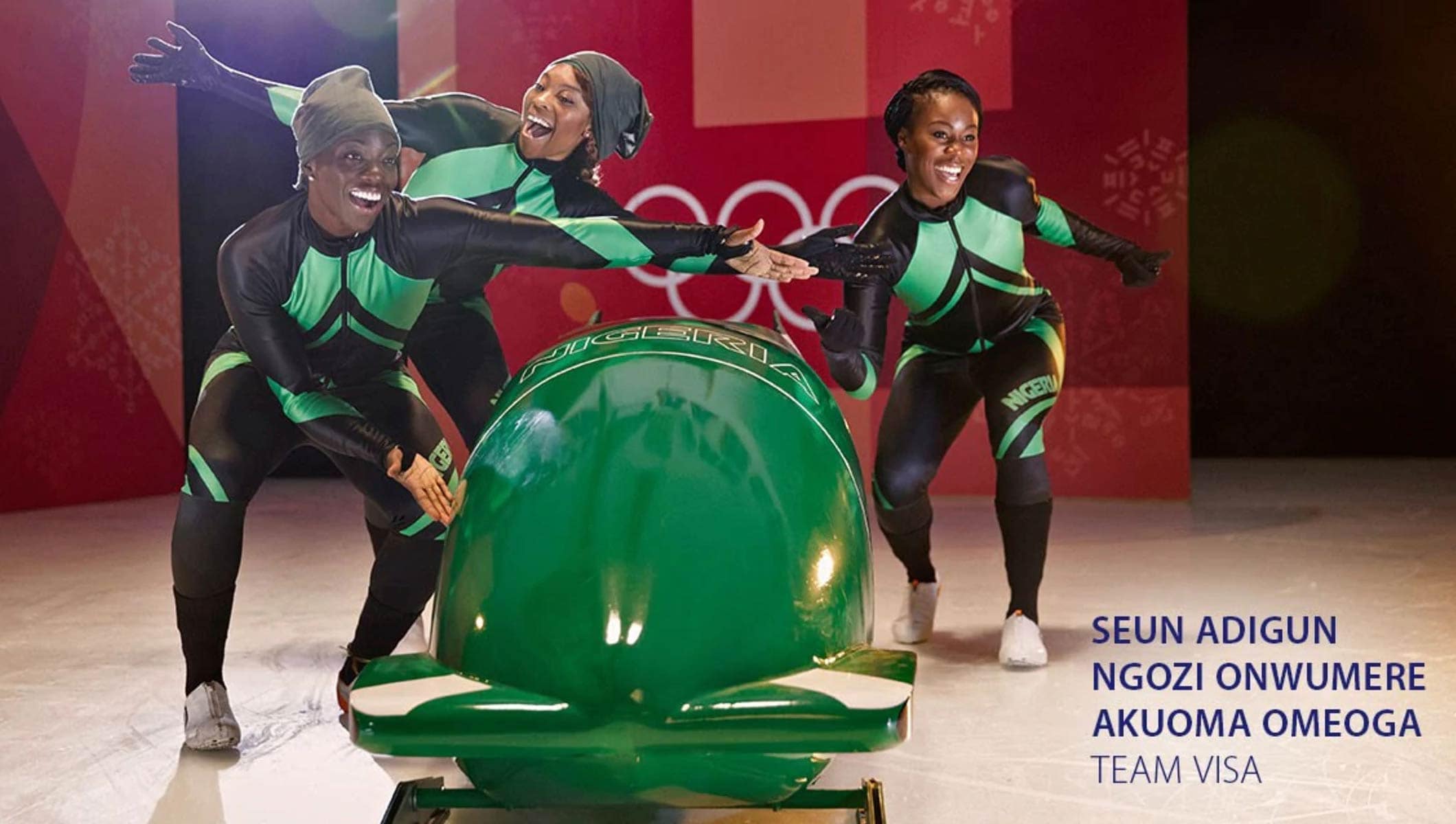 Nigerian Women’s Bobsleigh Team joins Team Visa for the Olympic Winter Games PyeongChang 2018
