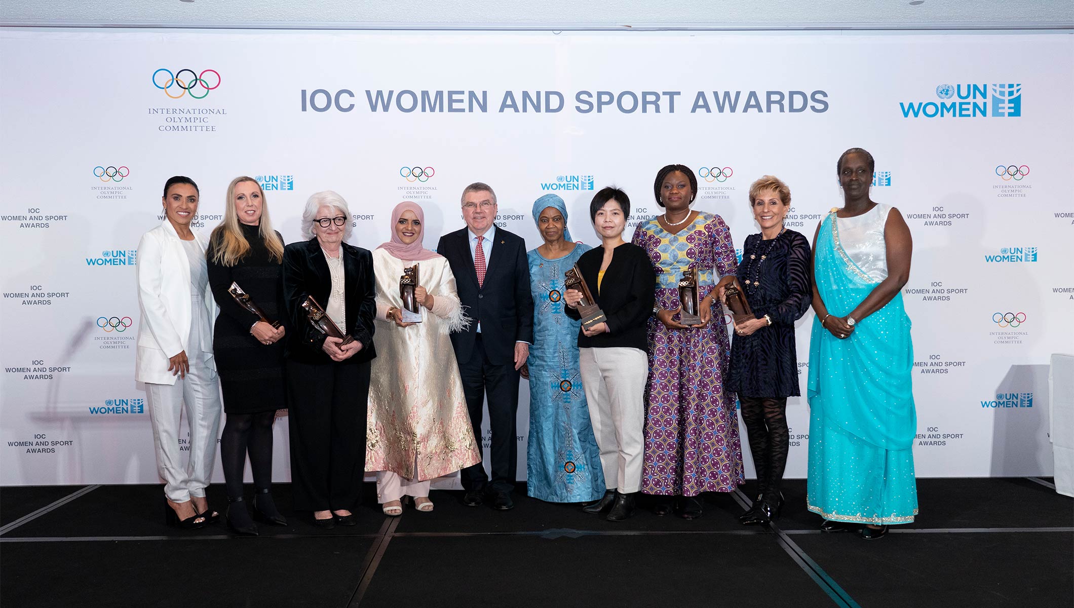 IOC Awards 2019 Women and Sport trophies to gender equality advocates ...