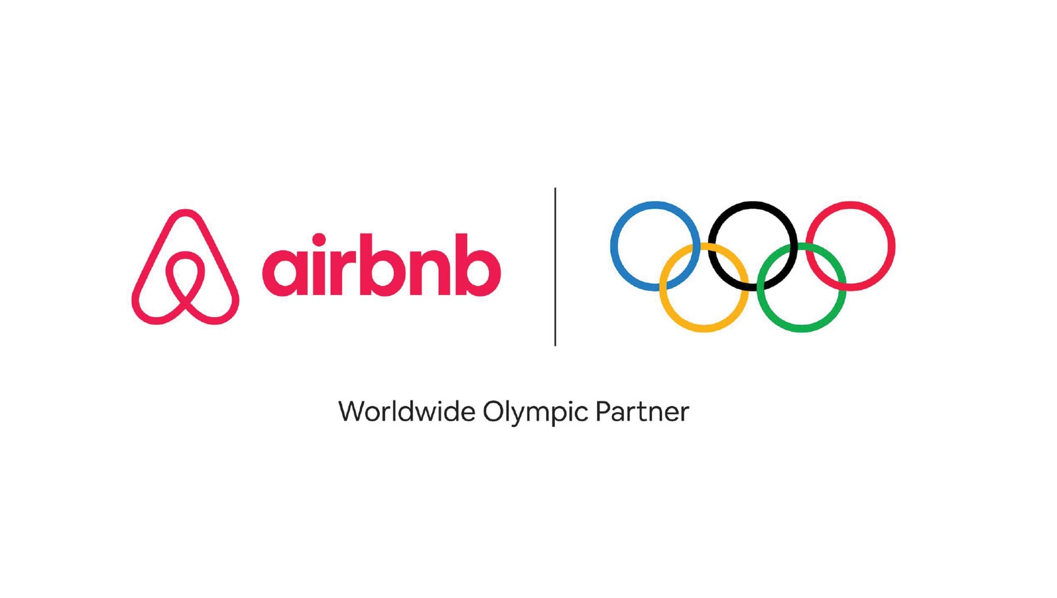 Airbnb logo – Olympic Rings