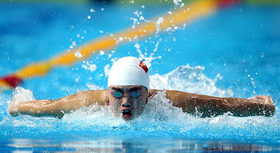 olympic swimming butterfly