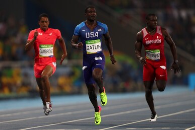 Athletics - 100m Men 