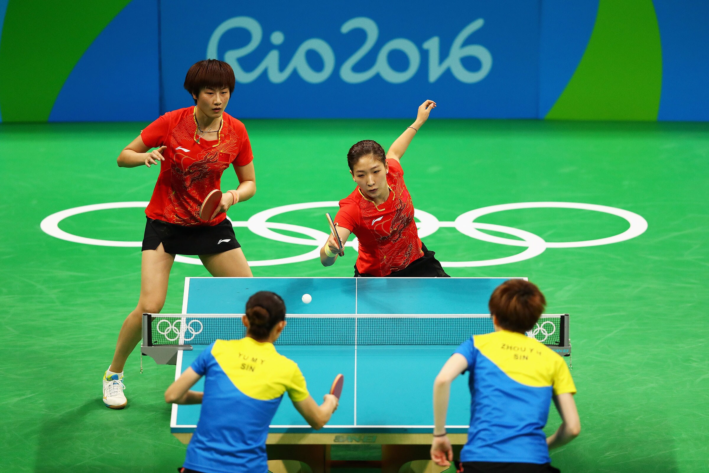 Table Tennis - Par équipes femmes